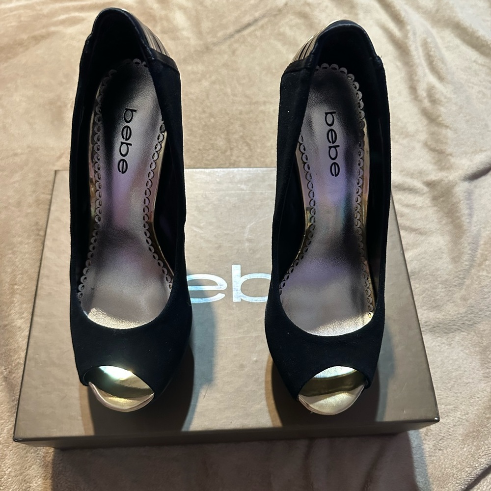 Black sexy heels